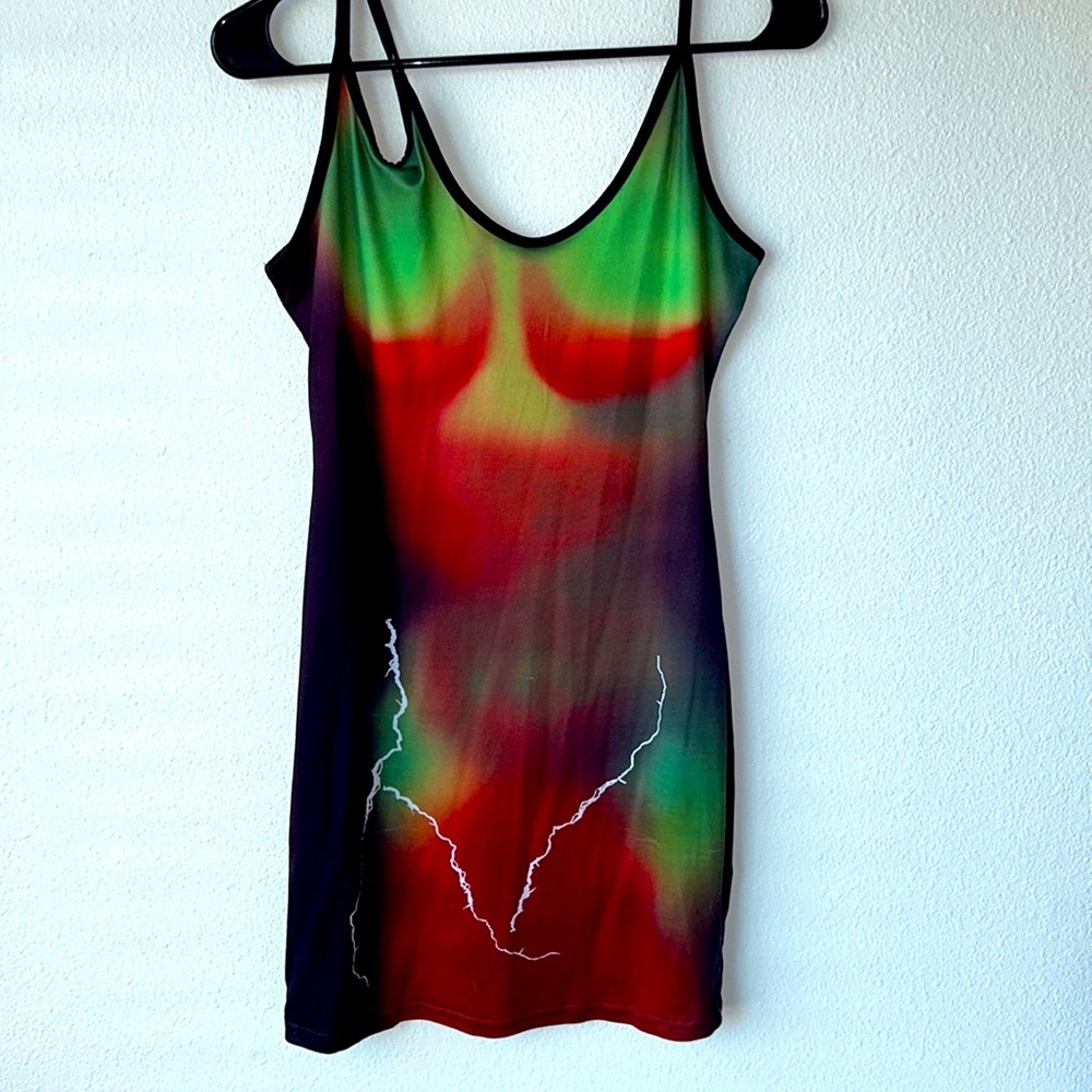 ⭐️BRAND NEW WOTAGS⭐️SEXY BODY PRINT DRESS